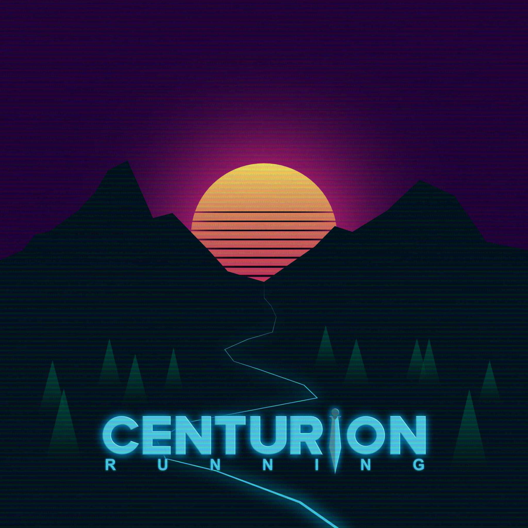 Centurion Running - digital illustration